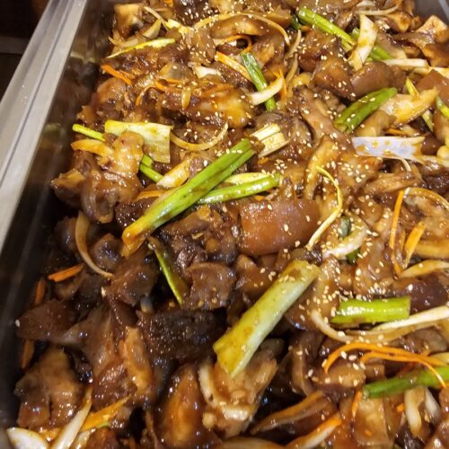 린우드에 이런 고기 뷔페가!