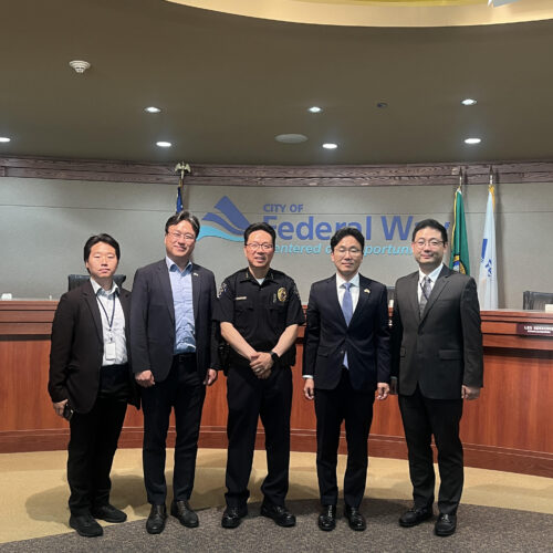 주시애틀총영사관 페더럴웨이·시애틀 경찰국과 재외동포 안전 협력을 위한 면담 진행