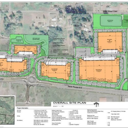 피어스 카운티에 50-에이커 비즈니스 파크 들어선다