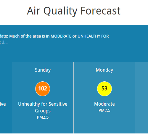 ‘산불 연기 악화’ 이번 주말 대부분 지역에 대기질 경보 발령