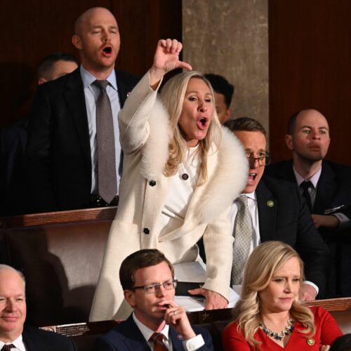 극우의원 야유 징계못하는 美의회