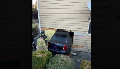 음주 차량 자택 덮쳐 산산조각…81세 퓨얄럽 여성 부상