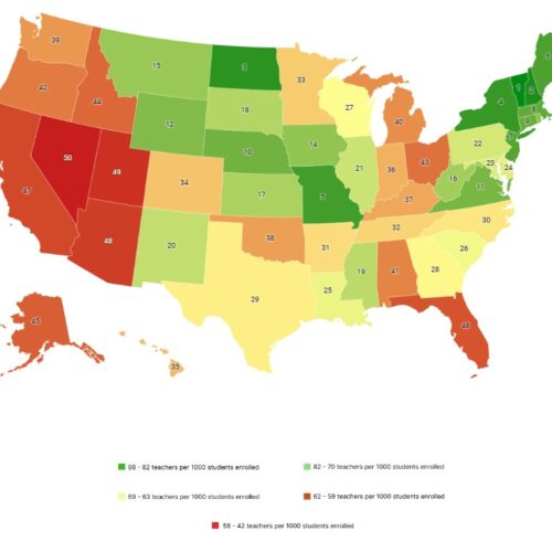 워싱턴주, “교사 대 학생 비율 미국에서 가장 낮은 곳 중 하나”