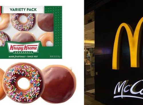 맥도날드서 크리스피 크림 판매, 패스트푸드 파트너십 체결