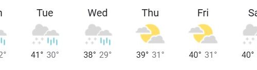 주말 주초 서부 워싱턴 날씨 예보