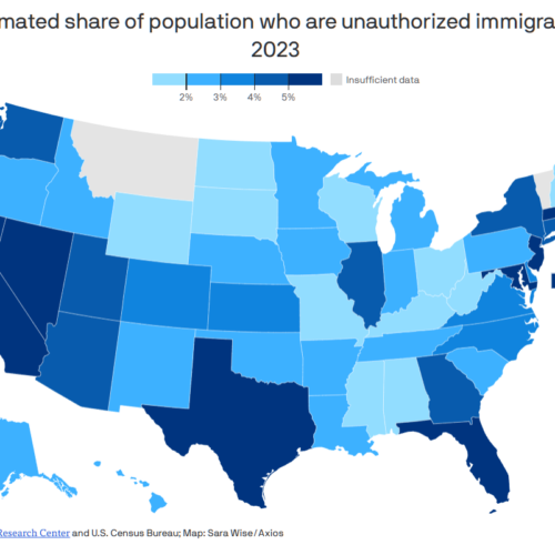 워싱턴주 불법체류 이민자 37만5천명…전체 인구의 4.7%