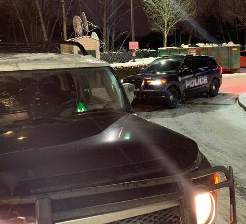레이크우드 차량 절도범, 도주하다 눈길에 미끄러져 체포