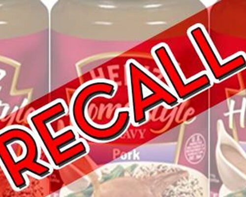 크레프트 하인즈사 그레비 소스 상품표기 잘못되 리콜 처리,