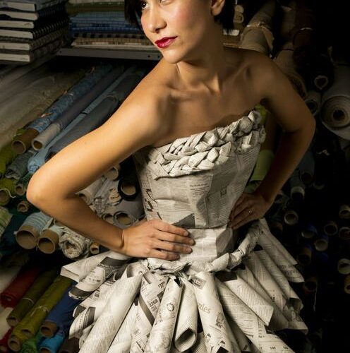 시애틀 타임즈, 2014년 가을 신문지 패션 콘테스트