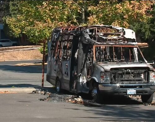 페드럴웨이 교회 승합차 방화범에 현상금 1만불 걸려