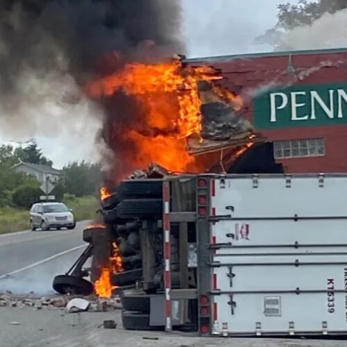 윗비 아일랜드의 가장 오래된 역사적인 건물 중 하나, 충돌 사고로 심각하게 파손