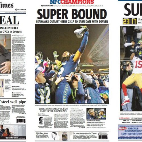 주요신문 1면으로 보는 2014년 한 해