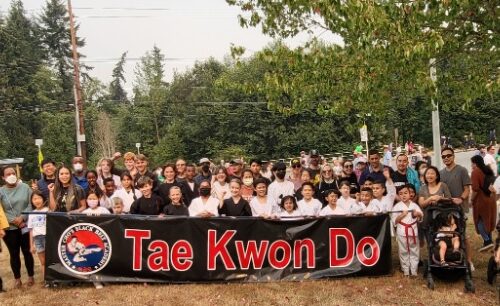 조기승 태권도, 머킬티오 등대 축제에서 태권도 시범 선보여