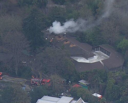  시애틀 우드랜드 동물원에서 화재 발생해